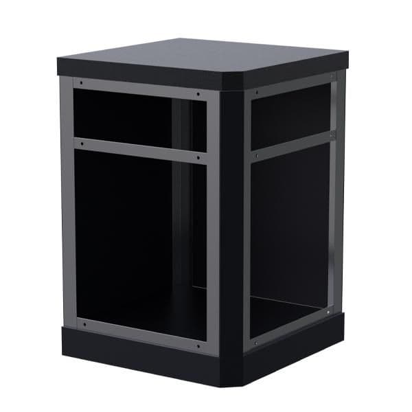 Fairford 90 Degree Cabinet in black