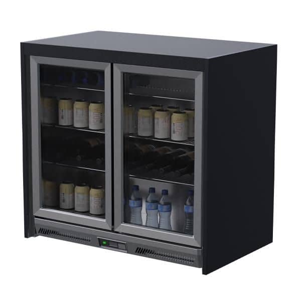Fairford Double Fridge Cabinet